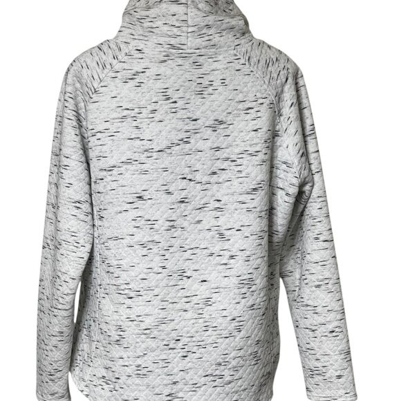North‎ River. Womens Pullover Hoodie Sz L By Next Run - Gray With Black Speckles - Picture 2 of 9